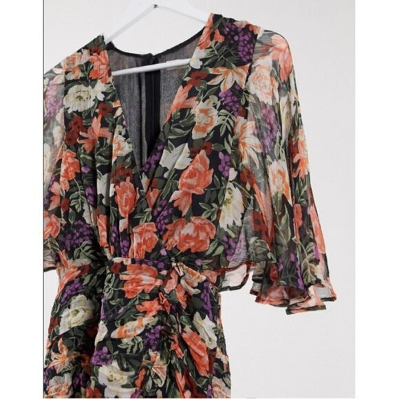 💕STEVIE MAY💕 Serendipity Mini Dress Dark Paradiso Small S NWT - Picture 13 of 17